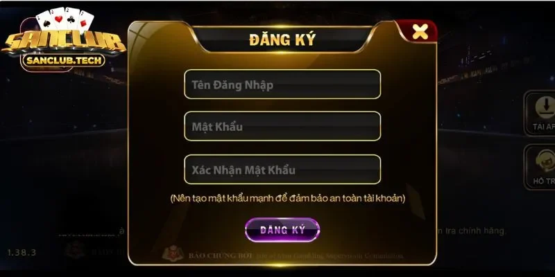 Cách Đăng Ký Tài Khoản Sanclub Vào Chơi